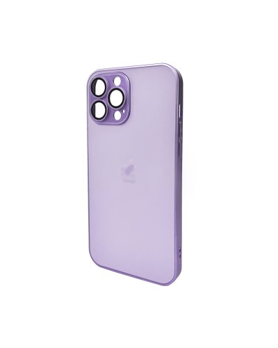 Чохол для смартфона AG Glass Matt Frame Color Logo for Apple iPhone 13 Pro Max Light Purple (AGMattFrameiP13PMLPurple)