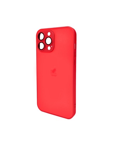 Чохол для смартфона AG Glass Matt Frame Color Logo for Apple iPhone 13 Pro Max Coke Red (AGMattFrameiP13PMRed)