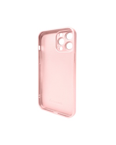 Чохол для смартфона AG Glass Matt Frame Color Logo for Apple iPhone 13 Pro Max Chanel Pink (AGMattFrameiP13PMPink)