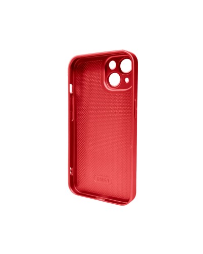 Чехол для смартфона AG Glass Matt Frame Цвет для Apple iPhone 14 Coke Red (AGMattFrameiP14Red)