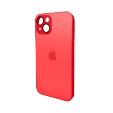 Чехол для смартфона AG Glass Matt Frame Цвет для Apple iPhone 14 Coke Red (AGMattFrameiP14Red)