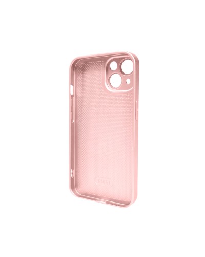 Чохол для смартфона AG Glass Matt Frame Color Logo for Apple iPhone 14 Chanel Pink (AGMattFrameiP14Pink)