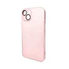 Чохол для смартфона AG Glass Matt Frame Color Logo for Apple iPhone 14 Chanel Pink (AGMattFrameiP14Pink)