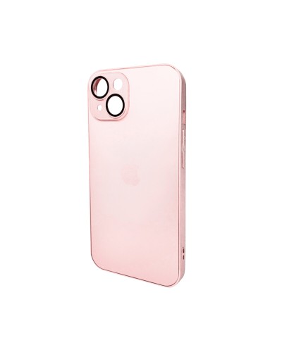 Чохол для смартфона AG Glass Matt Frame Color Logo for Apple iPhone 14 Chanel Pink (AGMattFrameiP14Pink)