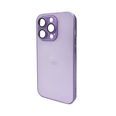 Чехол для смартфона AG Glass Matt Frame Цвет для Apple iPhone 14 Pro Light Purple (AGMattFrameiP14PLPurple)