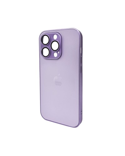 Чехол для смартфона AG Glass Matt Frame Цвет для Apple iPhone 14 Pro Light Purple (AGMattFrameiP14PLPurple)