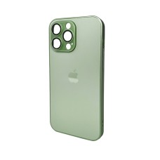 Чехол для смартфона AG Glass Matt Frame Цвет для Apple iPhone 14 Pro Max Light Green (AGMattFrameiP14PMLGreen)