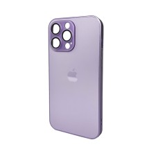 Чохол для смартфона AG Glass Matt Frame Color Logo for Apple iPhone 14 Pro Max Light Purple (AGMattFrameiP14PMLPurple)