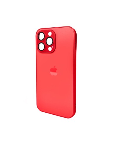 Чохол для смартфона AG Glass Matt Frame Color Logo for Apple iPhone 14 Pro Max Coke Red (AGMattFrameiP14PMRed)