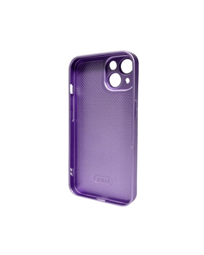 Чохол для смартфона AG Glass Matt Frame Color Logo for Apple iPhone 15 Light Purple (AGMattFrameiP15LPurple)