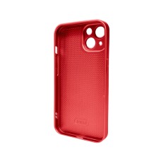 Чехол для смартфона AG Glass Matt Frame Цвет для Apple iPhone 15 Coke Red (AGMattFrameiP15Red)