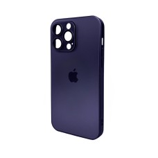 Чехол для смартфона AG Glass Matt Frame Цвет для Apple iPhone 15 Pro Max Deep Purple (AGMattFrameiP15PMPurple)