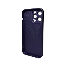 Чехол для смартфона AG Glass Matt Frame Цвет для Apple iPhone 15 Pro Max Deep Purple (AGMattFrameiP15PMPurple)