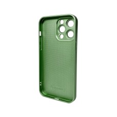 Чехол для смартфона AG Glass Matt Frame Цвет для Apple iPhone 15 Pro Max Light Green (AGMattFrameiP15PMLGreen)