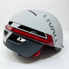 Защитный шлем Livall BH51M NSO (L) Sandstone Grey (57-61см), акустика JBL, микрофон, сигналы поворотов и стопов, приложение, пульт BR80, застежка, BT (LIV-JB51MN-4312)