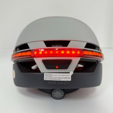 Защитный шлем Livall BH51M NSO (L) Sandstone Grey (57-61см), акустика JBL, микрофон, сигналы поворотов и стопов, приложение, пульт BR80, застежка, BT (LIV-JB51MN-4312)