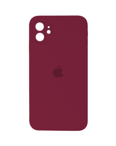 Чохол для смартфона Silicone Full Case AA Camera Protect for Apple iPhone 12 47,Plum (FullAAi12-47)