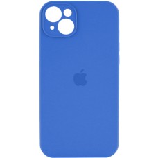 Чехол для смартфона Silicone Full Case AA Camera Protect для Apple iPhone 13 3,Royal Blue (FullAAi13-3)