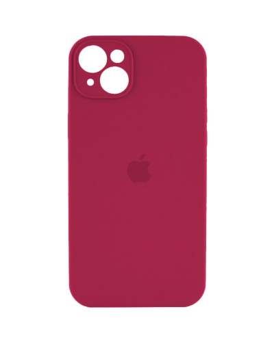 Чохол для смартфона Silicone Full Case AA Camera Protect for Apple iPhone 14 35,Maroon (FullAAi14-35)