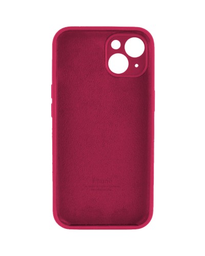 Чохол для смартфона Silicone Full Case AA Camera Protect for Apple iPhone 14 35,Maroon (FullAAi14-35)