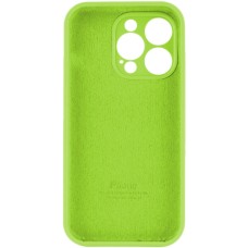 Чехол для смартфона Silicone Full Case AA Camera Protect для iPhone 14 Pro Max 24,Shiny Green (FullAAi14PM-24)