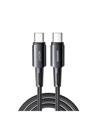 Кабель Essager Sunset C-C 240W Data cable 1m grey (EXCTT3-CG0G-P) (EXCTT3-CG0G-P)