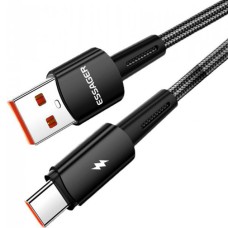 Кабель Essager Sunset USB A to Type C 120W USB Charging Cable 2m black (EXC120-CGA01-P) (EXC120-CGA01-P)