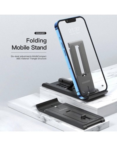 Держатель для телефона Essager Sailing Desktop Phone Holder Black (EZJZM-FC01) (EZJZM-FC01)