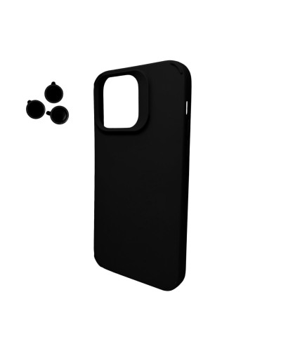 Чохол для смартфона Cosmic Silky Cam Protect for Apple iPhone 14 Pro Max Black (CoSiiP14PMBlack)