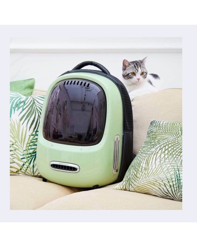 Рюкзак-переноска PETKIT Breezy2 Smart Cat Carrier green (P7701-G) (P7701-G)