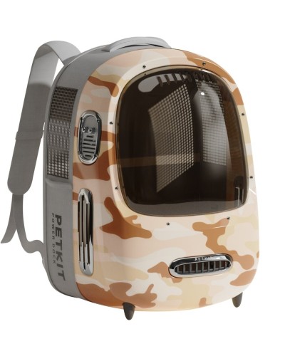 Рюкзак-переноска PETKIT Breezy2 Smart Cat Carrier desert camo (P7704-DC) (P7704-DC)