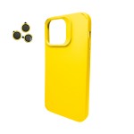 Чохол для смартфона Cosmic Silky Cam Protect for Apple iPhone 15 Pro Max Yellow (CoSiiP15PMYellow)