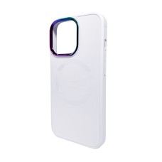 Чехол для смартфона AG Glass Sapphire MagSafe Logo Apple iPhone 15 White (AGSappiP15White)