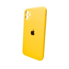 Чехол для смартфона Silicone Full Case AA Camera Protect для iPhone 11 круглый 56,Sunny Yellow (FullAAKPi11-56)