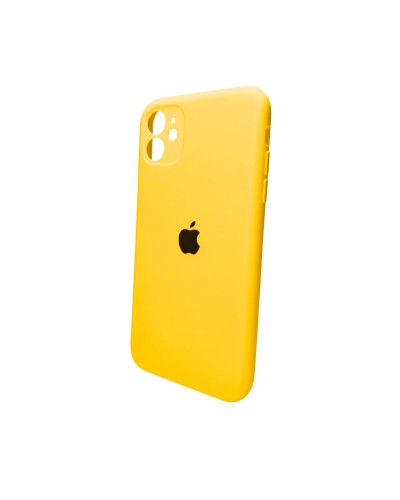 Чехол для смартфона Silicone Full Case AA Camera Protect для iPhone 11 круглый 56,Sunny Yellow (FullAAKPi11-56)