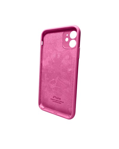 Чехол для смартфона Silicone Full Case AA Camera Protect для Apple iPhone 11 круглый 32,Dragon Fruit (FullAAKPi11-32)