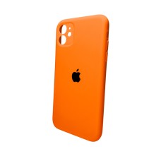 Чехол для смартфона Silicone Full Case AA Camera Protect для Apple iPhone 11 круглый 52, Orange (FullAAKPi11-52)