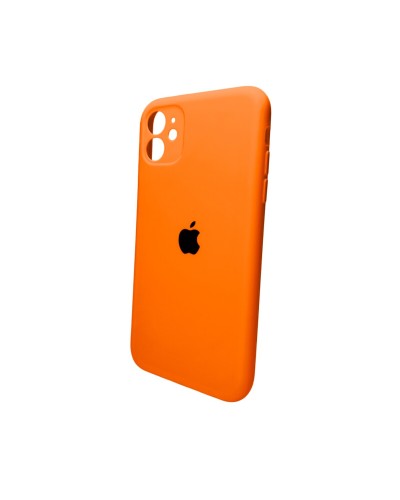 Чехол для смартфона Silicone Full Case AA Camera Protect для Apple iPhone 11 круглый 52, Orange (FullAAKPi11-52)