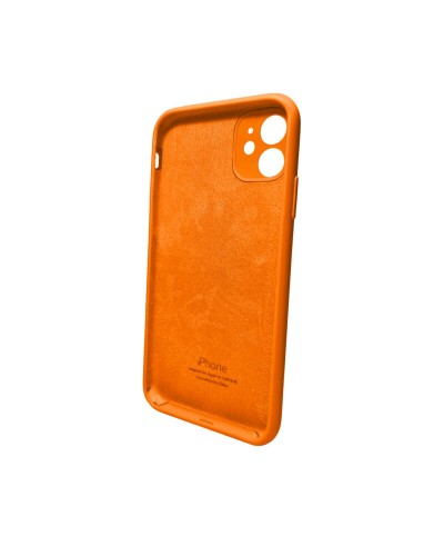 Чехол для смартфона Silicone Full Case AA Camera Protect для Apple iPhone 11 круглый 52, Orange (FullAAKPi11-52)