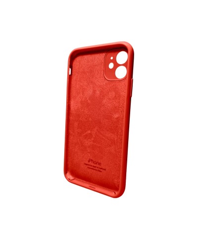 Чехол для смартфона Silicone Full Case AA Camera Protect для Apple iPhone 11 Pro круглый 11, Red (FullAAKPi11P-11)