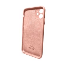 Чехол для смартфона Silicone Full Case AA Camera Protect для Apple iPhone 11 Pro круглый 37,Grapefruit (FullAAKPi11P-37)