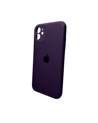 Чехол для смартфона Silicone Full Case AA Camera Protect для Apple iPhone 11 круглый 59,Berry Purple (FullAAKPi11-59)