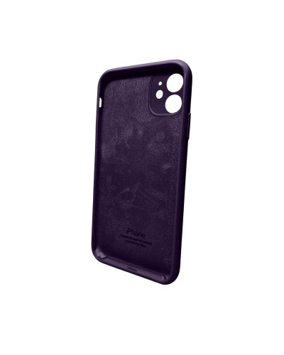 Чехол для смартфона Silicone Full Case AA Camera Protect для Apple iPhone 11 круглый 59,Berry Purple (FullAAKPi11-59)