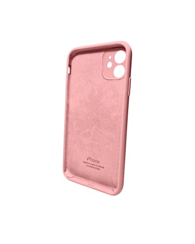 Чехол для смартфона Silicone Full Case AA Camera Protect для Apple iPhone 11 Pro круглый 41,Pink (FullAAKPi11P-41)