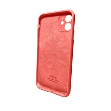 Чехол для смартфона Silicone Full Case AA Camera Protect для Apple iPhone 11 Pro круглый 18,Peach (FullAAKPi11P-18)