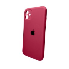 Чехол для смартфона Silicone Full Case AA Camera Protect для Apple iPhone 11 Pro круглый 35, Maroon (FullAAKPi11P-35)