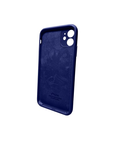 Чехол для смартфона Silicone Full Case AA Camera Protect для Apple iPhone 11 Pro круглый 39,Navy Blue (FullAAKPi11P-39)