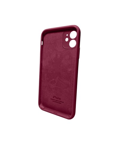 Чохол для смартфона Silicone Full Case AA Camera Protect for Apple iPhone 11 Pro кругл 47,Plum (FullAAKPi11P-47)