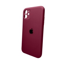 Чохол для смартфона Silicone Full Case AA Camera Protect for Apple iPhone 11 Pro кругл 47,Plum (FullAAKPi11P-47)