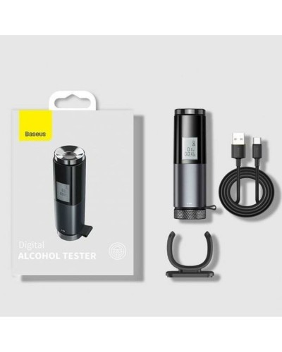 Алкотестер Baseus Digital Alcohol Tester Black (CRCX-01)